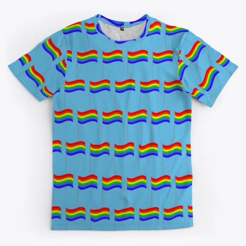 HAPPY PRIDE FLAG TEE